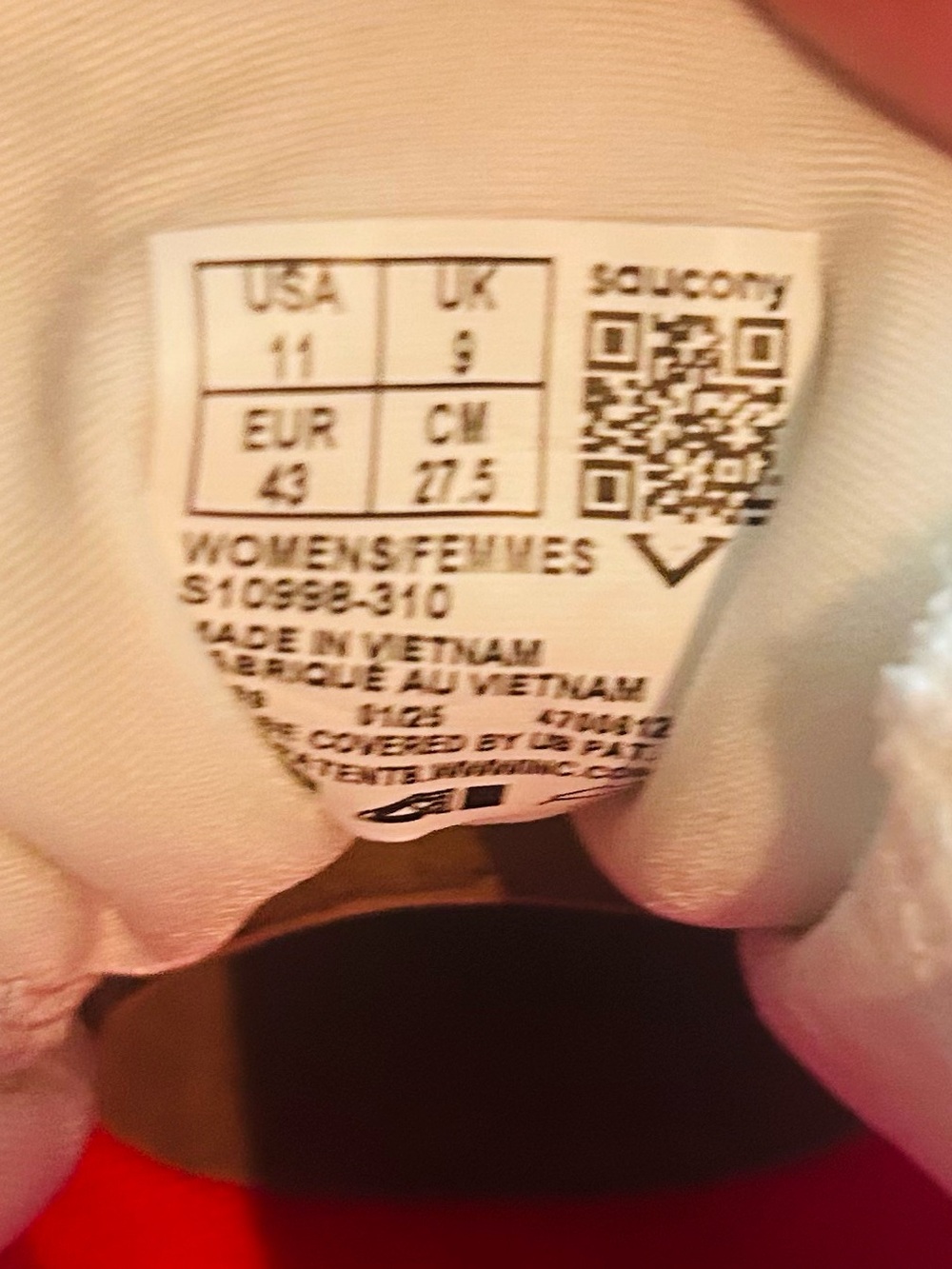 Saucony Guide 18,Woman’s Sweaty Betty White/Pink Athletic Running Shoes, Size 11 - Picture 8 of 16